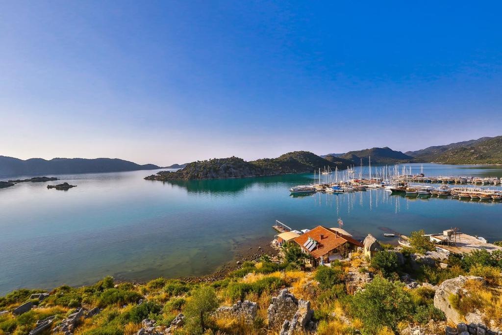 Kekova Theimussa Hotell Kaleucagız Eksteriør bilde