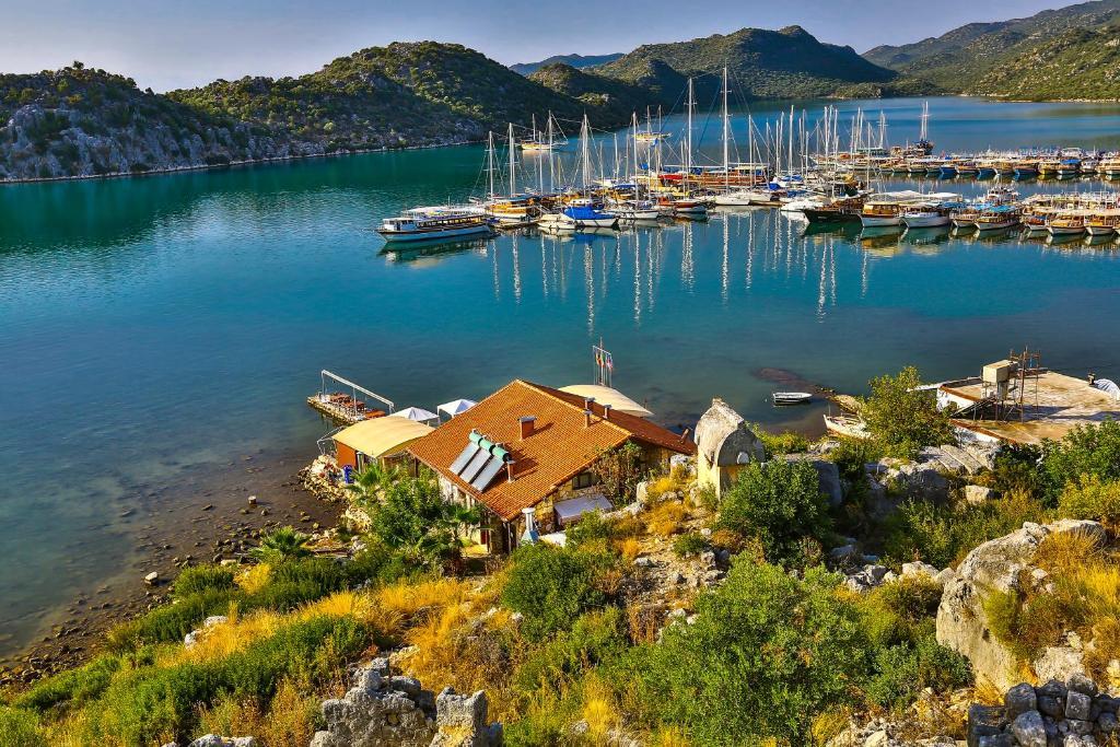 Kekova Theimussa Hotell Kaleucagız Eksteriør bilde