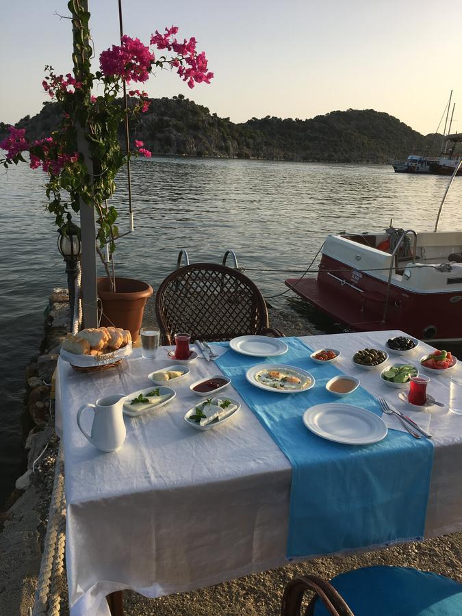 Kekova Theimussa Hotell Kaleucagız Eksteriør bilde