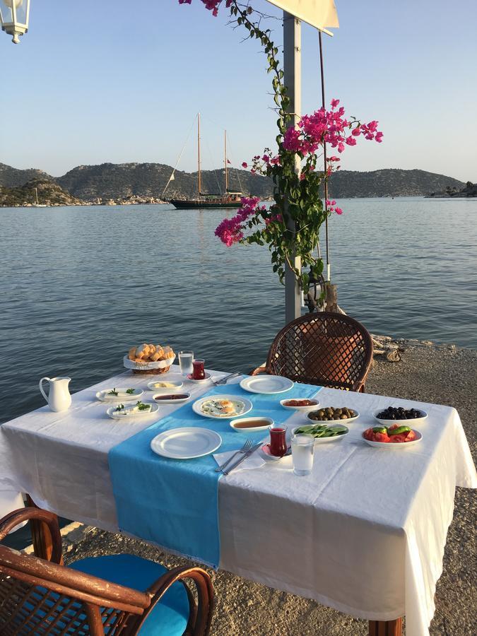 Kekova Theimussa Hotell Kaleucagız Eksteriør bilde